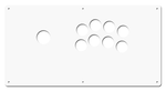 16" Button Panels (Powder Coated White Steel) GRADE B