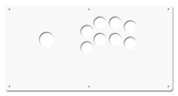 16" Button Panels (Powder Coated White Steel) GRADE B