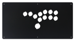 16" Button Panels (Anodized Black Aluminum)