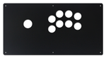 16" Button Panels (Powder Coated Black Steel) GRADE B