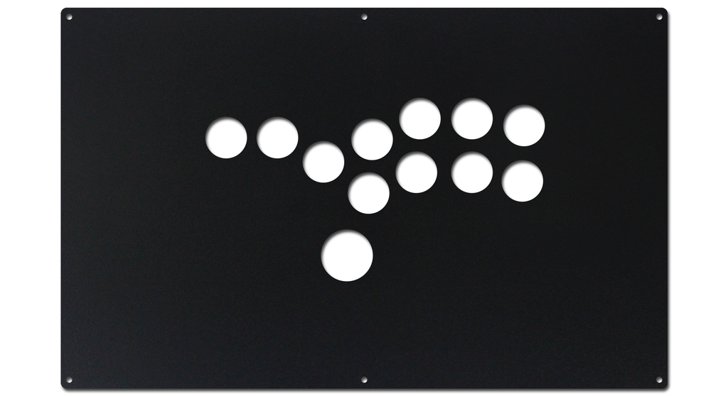 Mad Catz TE2 / TE2+ Stickless Panel – AllFightSticks Mad Catz TE2 / TE2+ Stickless Panel – AllFightSticks